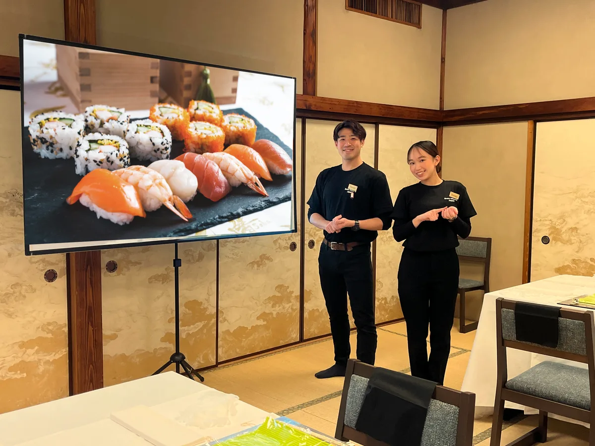 Offsite Sushi Making at Tatami Venue