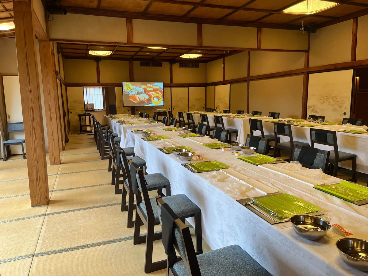Offsite Sushi Making Hotel Banquet Hall